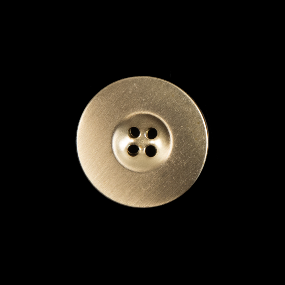 Light Gold Metal 4-Hole Button – 32L/20mm Light Gold Metal 4-Hole Button – 32L/20mm