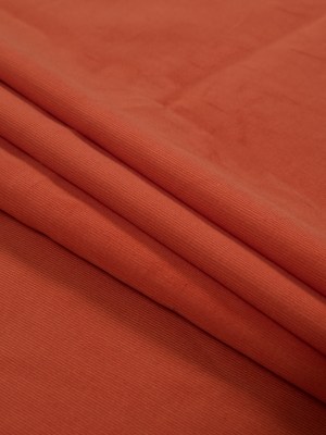 Featherwale Cotton Corduroy – Orange – Dawn Collection Featherwale Cotton Corduroy – Orange – Dawn Collection