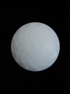 Italian White Beveled Shank Back Button – 36L/23mm Italian White Beveled Shank Back Button – 36L/23mm