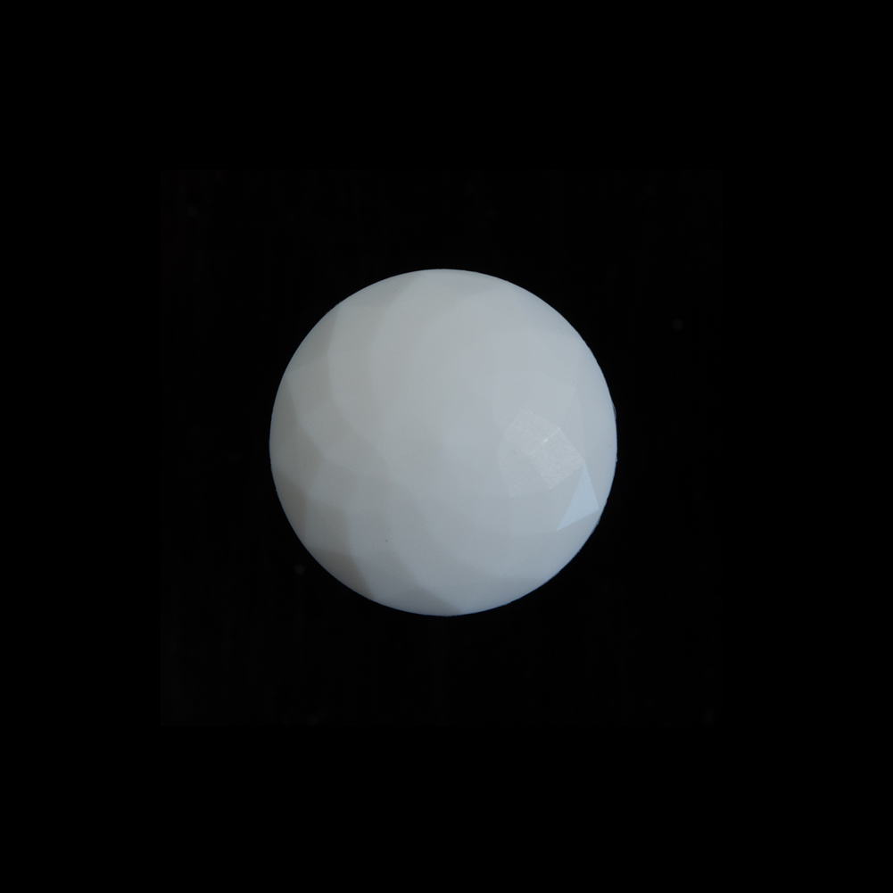 Italian White Beveled Shank Back Button – 24L/15mm Italian White Beveled Shank Back Button – 24L/15mm