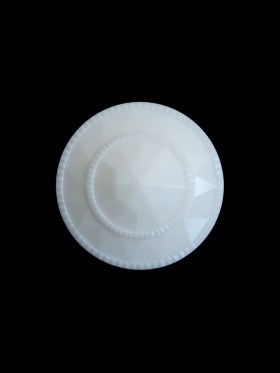 Italian White Beveled Shank Back Button – 30L/19mm Italian White Beveled Shank Back Button – 30L/19mm