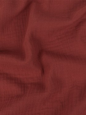 Double Cotton Gauze – Rosewood – Talamanca Collection Double Cotton Gauze – Rosewood – Talamanca Collection