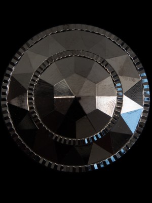 Italian Gunmetal Beveled Shank Back Button – 44L/28mm Italian Gunmetal Beveled Shank Back Button – 44L/28mm