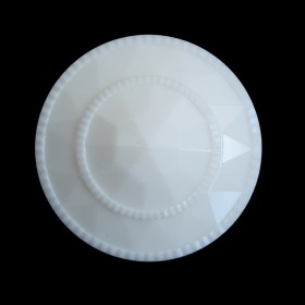 Italian White Beveled Shank Back Button – 44L/28mm Italian White Beveled Shank Back Button – 44L/28mm