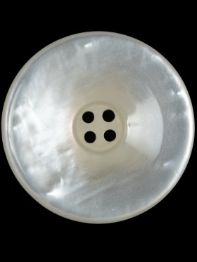 Iridescent Beige Plastic 4-Hole Button – 44L/28mm Iridescent Beige Plastic 4-Hole Button – 44L/28mm