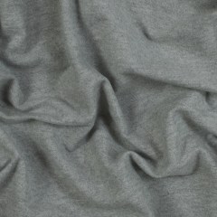 Fleece-Backed Stretch Cotton Knit – Heather Gray – Cecil Collection Fleece-Backed Stretch Cotton Knit – Heather Gray – Cecil Collection
