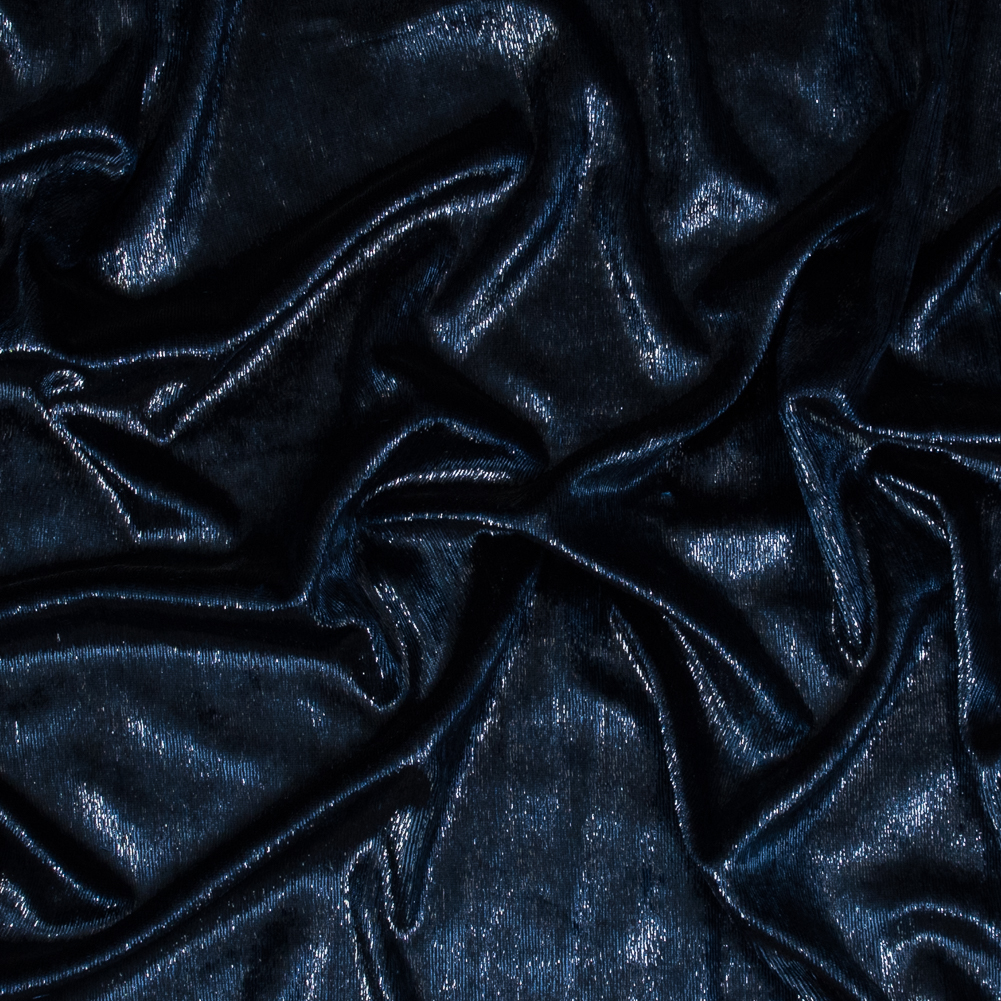 Metallic Velvet – Navy – Ava Collection Metallic Velvet – Navy – Ava Collection