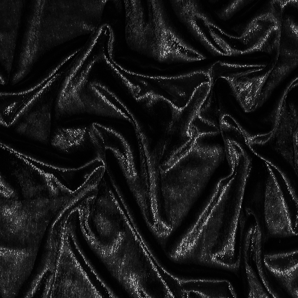 Metallic Velvet – Black – Ava Collection Metallic Velvet – Black – Ava Collection