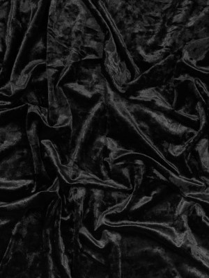 Crushed Velour – Black – Auguste Collection Crushed Velour – Black – Auguste Collection