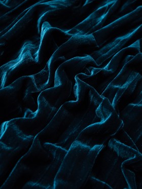 Pleated Velour – Pacific Blue – Tver Collection Pleated Velour – Pacific Blue – Tver Collection