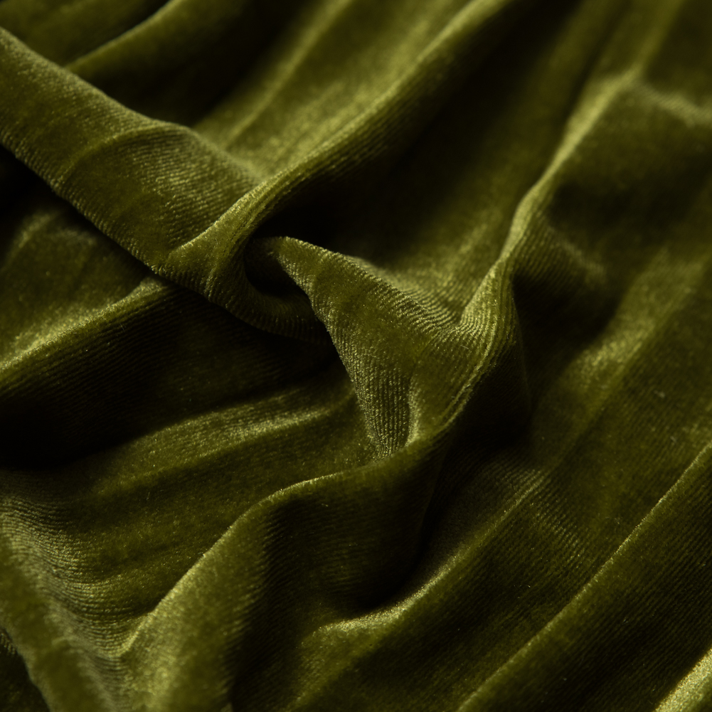 Pleated Velour – Woodbine – Tver Collection Pleated Velour – Woodbine – Tver Collection