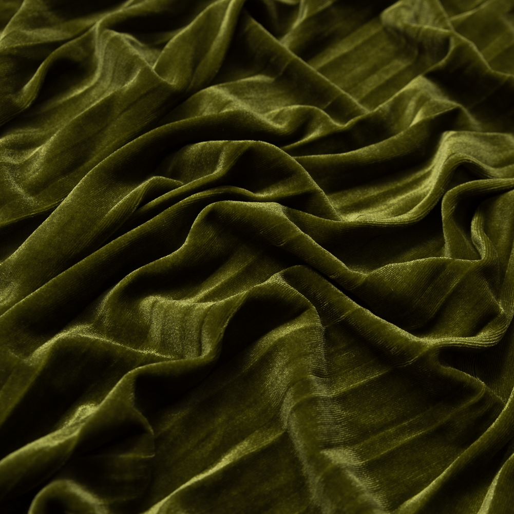 Pleated Velour – Woodbine – Tver Collection Pleated Velour – Woodbine – Tver Collection