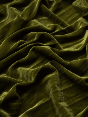 Pleated Velour – Woodbine – Tver Collection Pleated Velour – Woodbine – Tver Collection