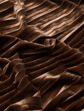 Pleated Velour – Curry Gold – Tver Collection Pleated Velour – Curry Gold – Tver Collection