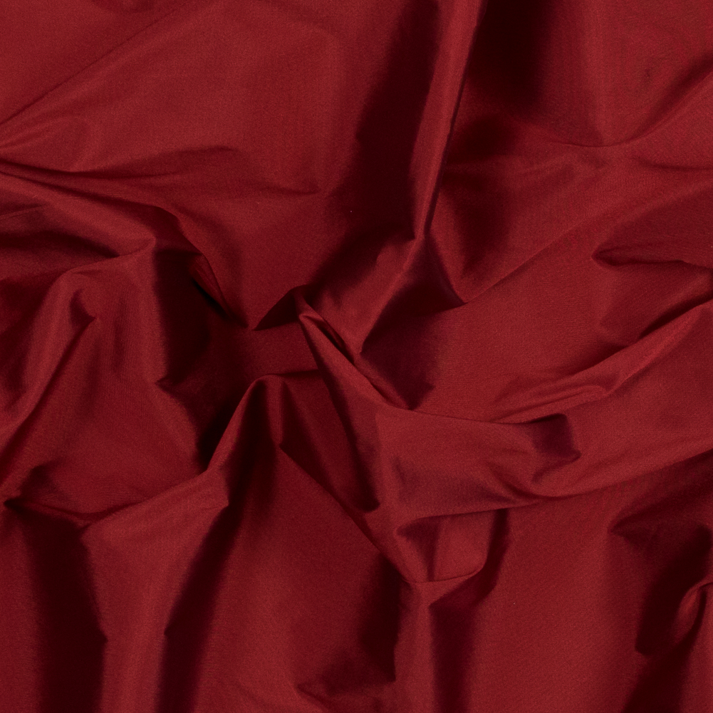 Polyester Taffeta – Plain Dyed Tango Red – Bellamy Collection Polyester Taffeta – Plain Dyed Tango Red – Bellamy Collection