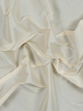 Polyester Taffeta – Plain Dyed Ivory – Bellamy Collection Polyester Taffeta – Plain Dyed Ivory – Bellamy Collection