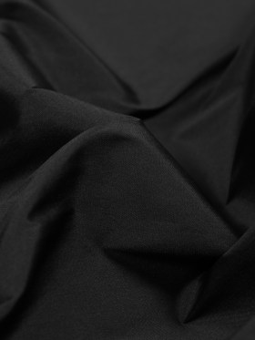 Polyester Taffeta – Plain Dyed Black – Bellamy Collection Polyester Taffeta – Plain Dyed Black – Bellamy Collection