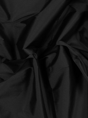 Polyester Taffeta – Plain Dyed Black – Bellamy Collection Polyester Taffeta – Plain Dyed Black – Bellamy Collection