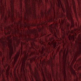 Crushed Nylon Organza – Red Crushed Nylon Organza – Red