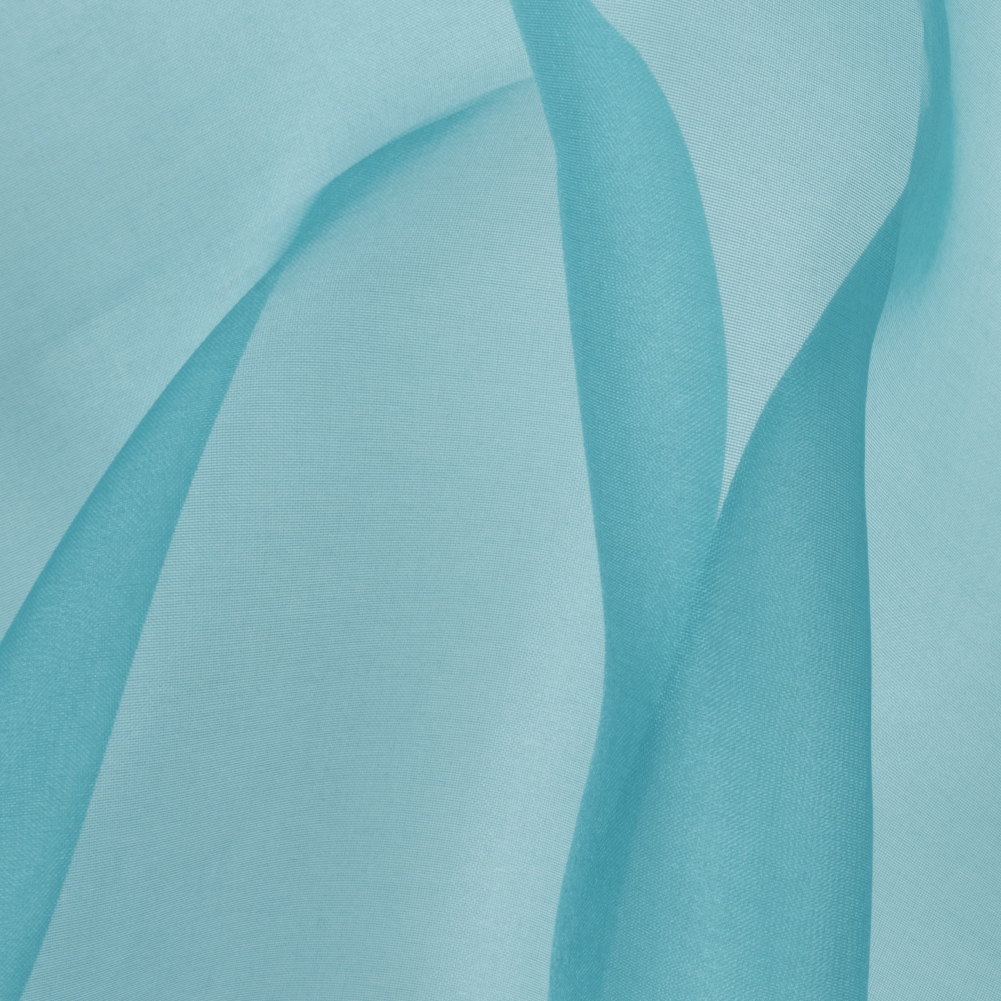 2-Ply Polyester Organza – Teal – Zelda Collection 2-Ply Polyester Organza – Teal – Zelda Collection