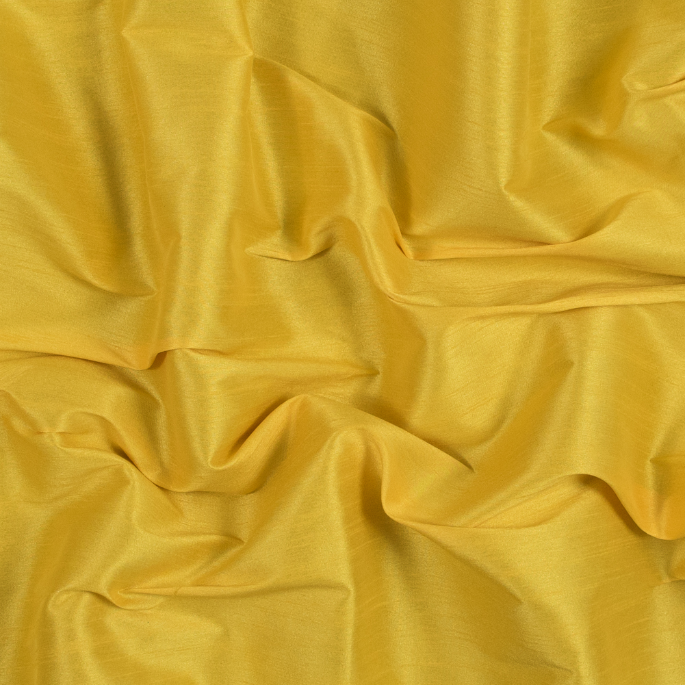 Polyester Shantung – Gamboge Yellow – Eirian Collection Polyester Shantung – Gamboge Yellow – Eirian Collection
