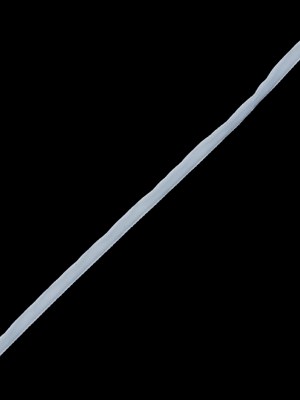 White Single-Faced Velvet Ribbon – 0.25″ White Single-Faced Velvet Ribbon – 0.25″