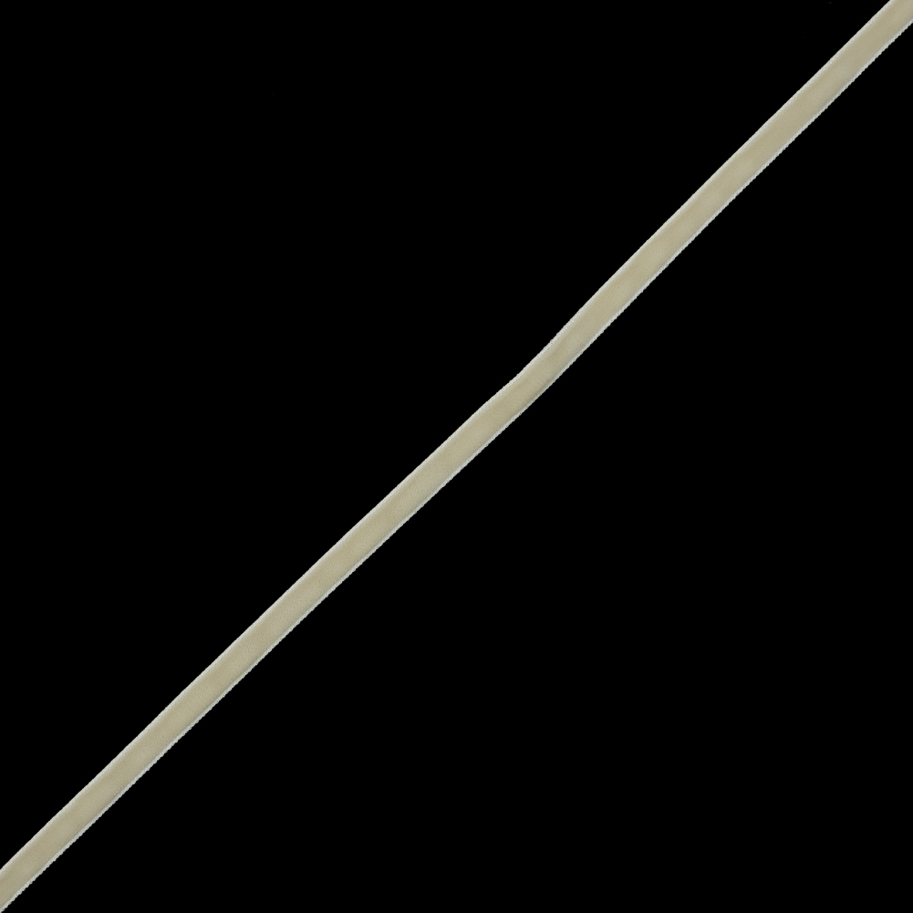 Ivory Single-Faced Velvet Ribbon – 0.25″ Ivory Single-Faced Velvet Ribbon – 0.25″