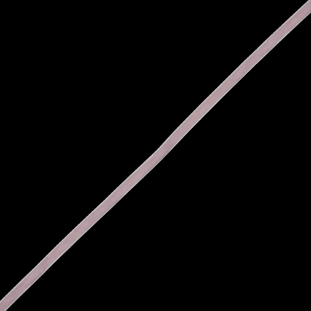 Baby Pink Single-Faced Velvet Ribbon – 0.25″ Baby Pink Single-Faced Velvet Ribbon – 0.25″