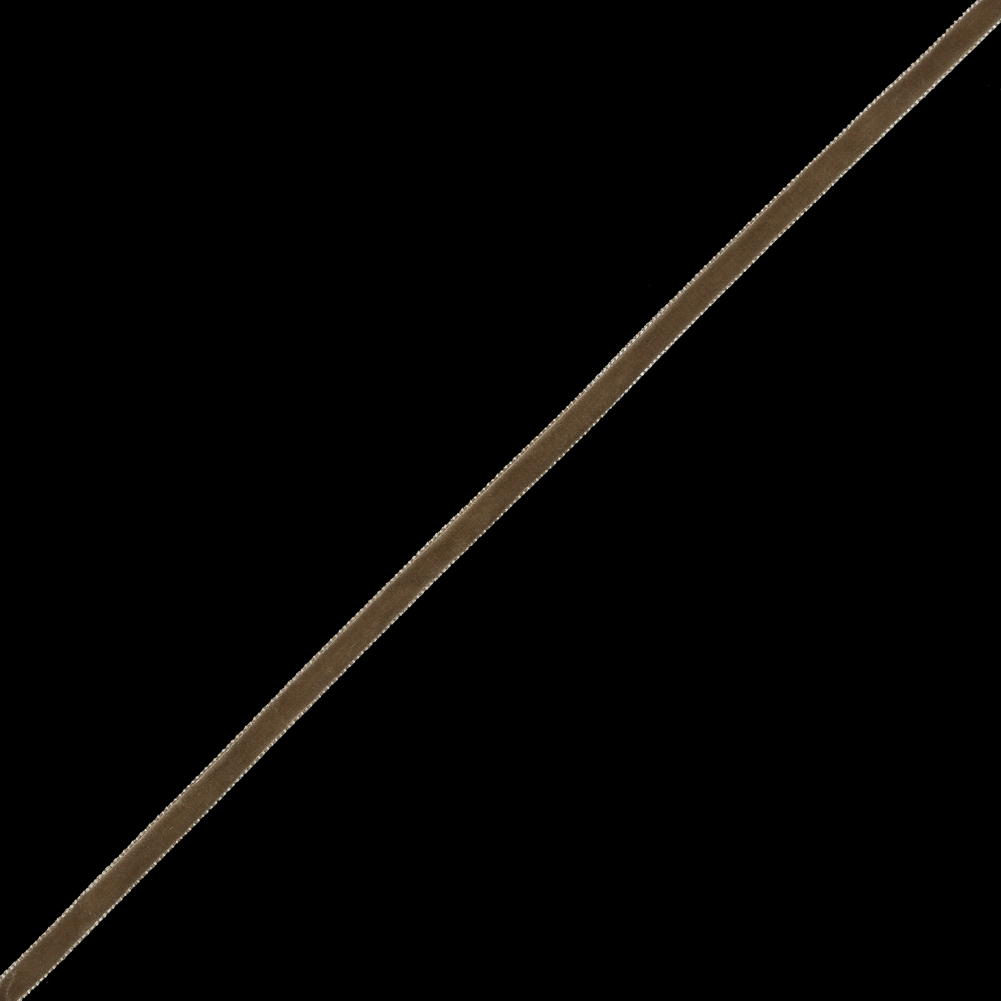 Beige Single-Faced Velvet Ribbon – 0.25″ Beige Single-Faced Velvet Ribbon – 0.25″