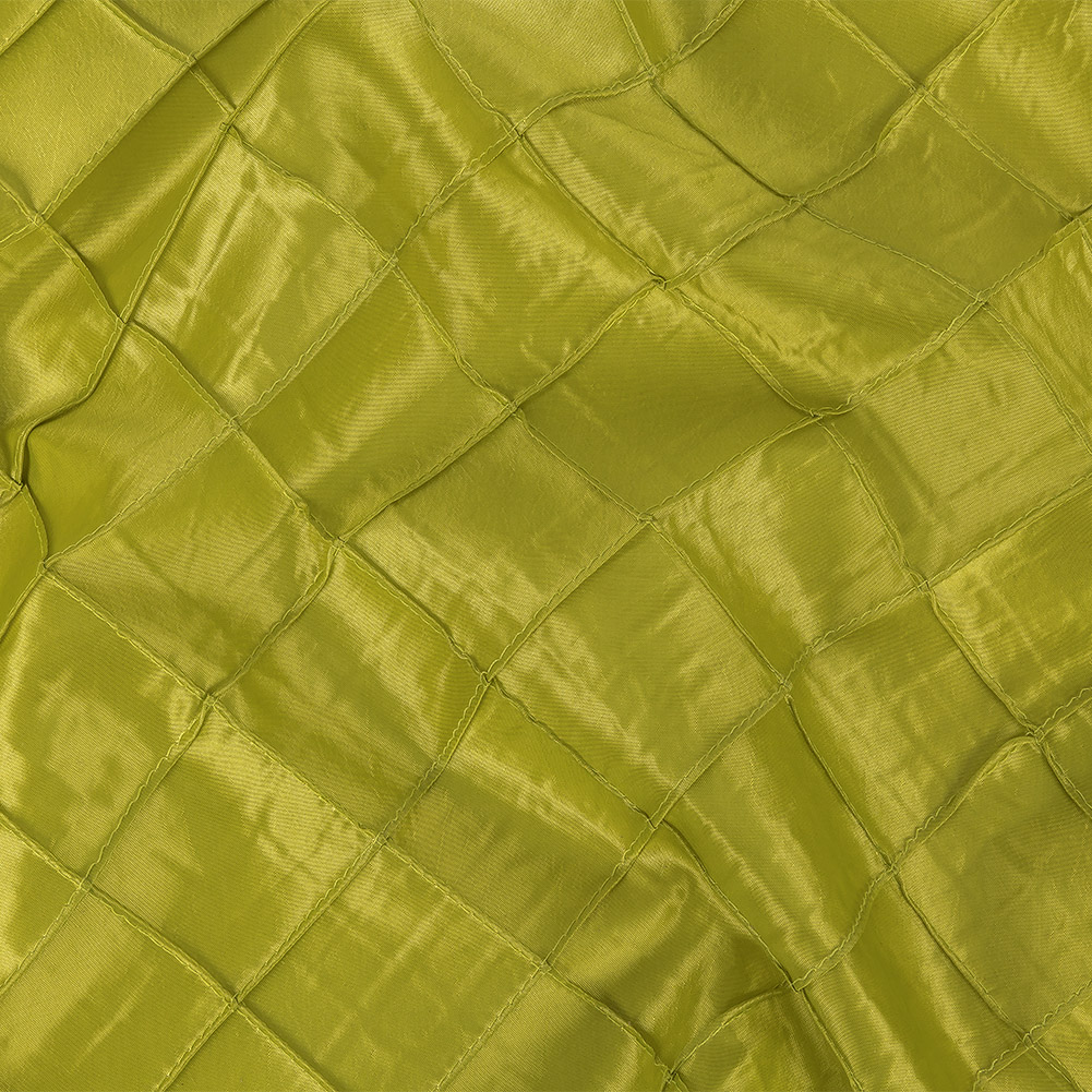 Apple Green Pintuck Satin Apple Green Pintuck Satin