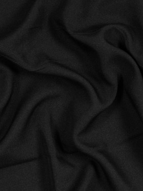 Polyester Poplin – Black Polyester Poplin – Black