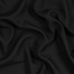 Polyester Poplin – Black Polyester Poplin – Black