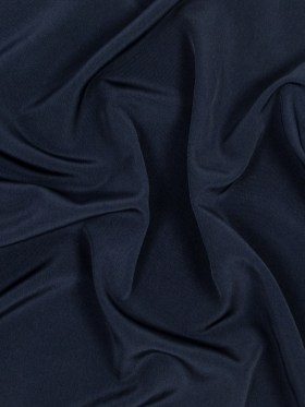 Polyester Peachskin – Navy Polyester Peachskin – Navy