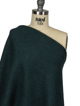 Boiled Wool Coating Fabric – Forest Green – Ketil Collection Boiled Wool Coating Fabric – Forest Green – Ketil Collection