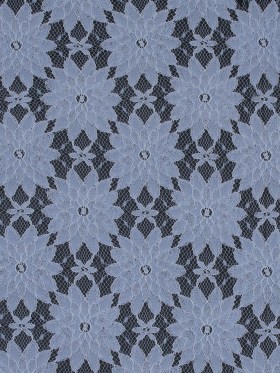 Corded Lace – Periwinkle Floral Corded Lace – Periwinkle Floral