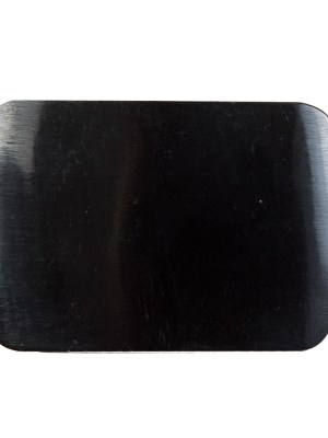 Black Rectangular Horn Coat Button – 0.875″ x 1.375″ Black Rectangular Horn Coat Button – 0.875″ x 1.375″