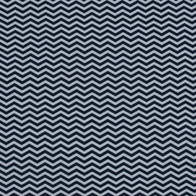 Navy and White Zig Zag Printed Cotton Jersey Navy and White Zig Zag Printed Cotton Jersey