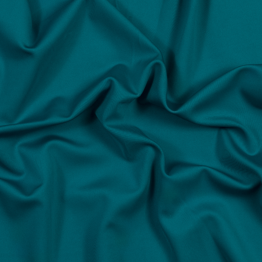 Italian Black and Lapis Double Faced Scuba Knit Italian Black and Lapis Double Faced Scuba Knit