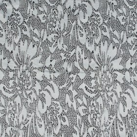 Italian White Laminated Crochet Lace Italian White Laminated Crochet Lace