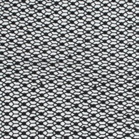 Guipure Lace with Beads – Black Webs Guipure Lace with Beads – Black Webs