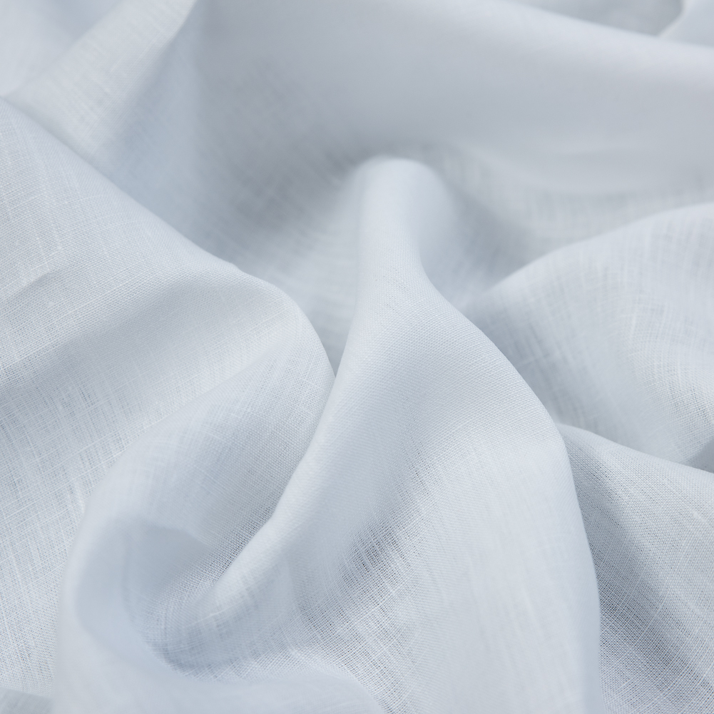 Medium Weight Linen Woven 118" - White - Ostrava Collection