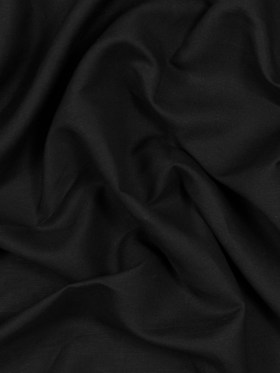 Linen and Rayon Woven – Black – Tivoli Collection Linen and Rayon Woven – Black – Tivoli Collection