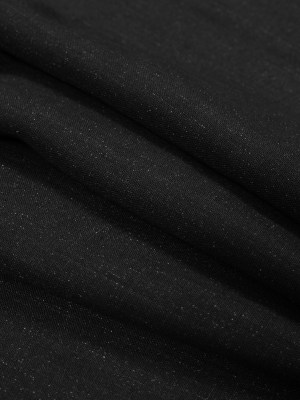 Two-Tone Linen Woven – Black and Gray – Sanremo Collection Two-Tone Linen Woven – Black and Gray – Sanremo Collection