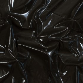 Faux Patent Leather with Black Knit Backing – Dark Olive Faux Patent Leather with Black Knit Backing – Dark Olive
