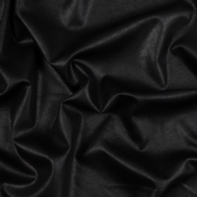 Black Stretch Ponte Knit with Crackle Laminate Black Stretch Ponte Knit with Crackle Laminate