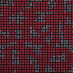 Black, Red and White Circle Printed Polyester Lining Black, Red and White Circle Printed Polyester Lining