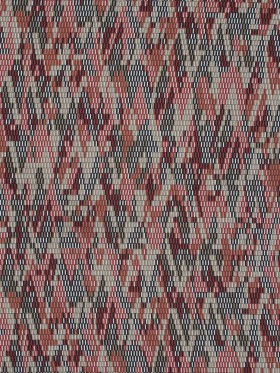 Rust and Beige Geometric Polyester Lining Rust and Beige Geometric Polyester Lining