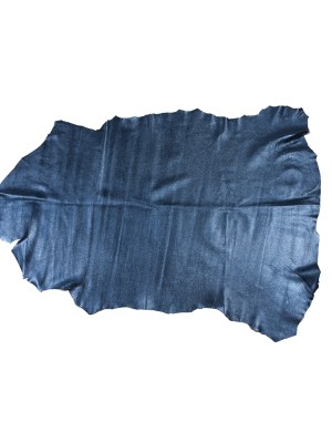Medium Metallic Blue Foil Lamb Leather Medium Metallic Blue Foil Lamb Leather