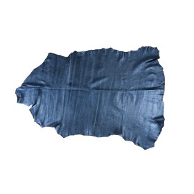 Medium Metallic Blue Foil Lamb Leather Medium Metallic Blue Foil Lamb Leather