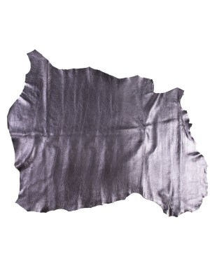 Medium Metallic Lilac Foil Lamb Leather Medium Metallic Lilac Foil Lamb Leather